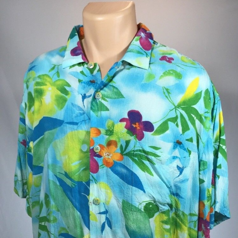Jams World XL Shirt Mens Short Sleeve Hawaiian